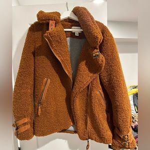 Tan teddy jacket